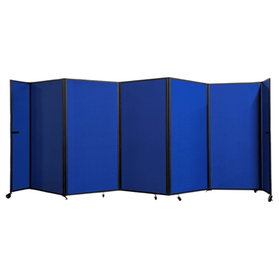 Versace Portable Blue Folding Room Divider