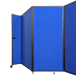 Versace Portable Blue Folding Room Divider