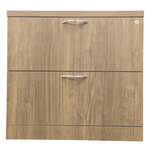 Pre-Owned Steelcase 30in Dark Bronze 2-Drawer Lateral File Cabinet | Professional Office Storage