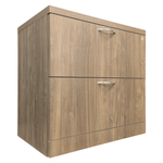 Pre-Owned Steelcase 30in Dark Bronze 2-Drawer Lateral File Cabinet | Professional Office Storage