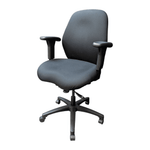 HON 7800 Series Black Mid-Back Task Chair