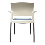 Pre-Owned Steelcase Move Stackable Chair with Arms - Niagara Fabric