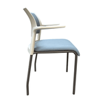 Pre-Owned Steelcase Move Stackable Chair with Arms - Niagara Fabric