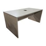 Pre-Owned Teknion Bar Height Meeting Table | Maple Finish with Power