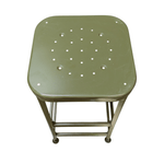 Pre-Owned Green Metal Bar Stool