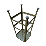 Pre-Owned Green Metal Bar Stool