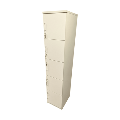 Chesapeake 5-Compartment Laminate Locker with Keys.