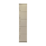 World Famous Chesapeake 5-Compartment Locker - White Laminate - Pre-Owned