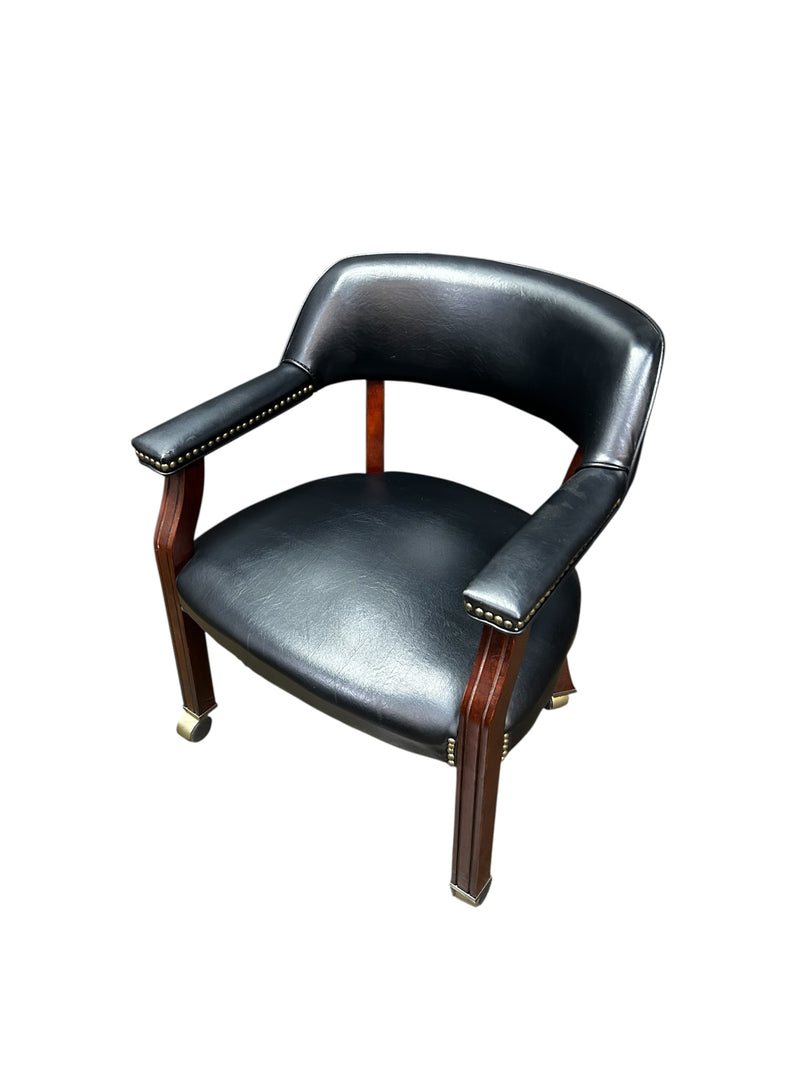 Wood Frame Captain Chair