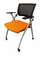 National Folding Nesting Chair - Orange