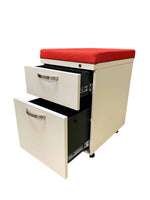 White Mobile Box/File Pedestal