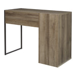 OSP Ravel 40"W Desk - Home Office Desk in Grey Oak