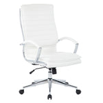 High Back Manager's Faux Lthr Chair