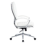 High Back Manager's Faux Lthr Chair