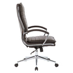 High Back Manager's Faux Lthr Chair
