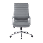 High Back Manager's Faux Lthr Chair