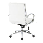 Mid Back Manager's Faux Lthr Chair
