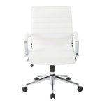 Mid Back Manager's Faux Lthr Chair