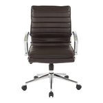 Mid Back Manager's Faux Lthr Chair