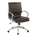 Mid Back Manager's Faux Lthr Chair