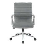 Mid Back Manager's Faux Lthr Chair