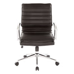 Mid Back Manager's Faux Lthr Chair