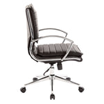 Mid Back Manager's Faux Lthr Chair