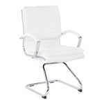 Guest Faux Leather Chair