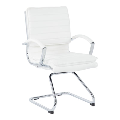 Guest Faux Leather Chair