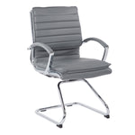 Guest Faux Leather Chair
