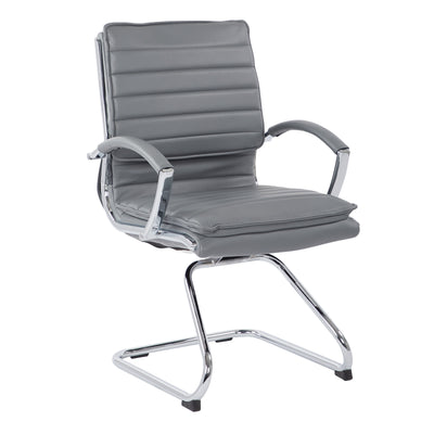 Guest Faux Leather Chair