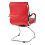 Guest Faux Leather Chair