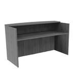 i5 Industries Reception Desk 30-36"x71" | Professional Front Office Solution with Storage & Transaction Counter