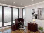 Study Carrel i5 Industries | Adjustable Height Panels with Reversible Back