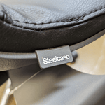 Used Steelcase SILQ Conference Chair – Black Leather