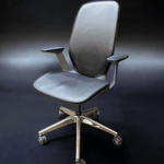 Used Steelcase SILQ Conference Chair – Black Leather