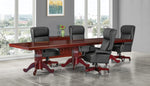 Office Star Townsend Rectangular Table with Queen Anne Base 72x36x30H - Rectangular Office Table