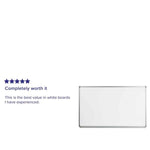 Cardim 5' W x 3' H Magnetic Marker Board