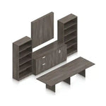 144" Rectangular Conference Table Set