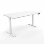 Standing Desk 24x48 Height Adjustable iRize | Compact Dual Motor Sit Stand Workstation