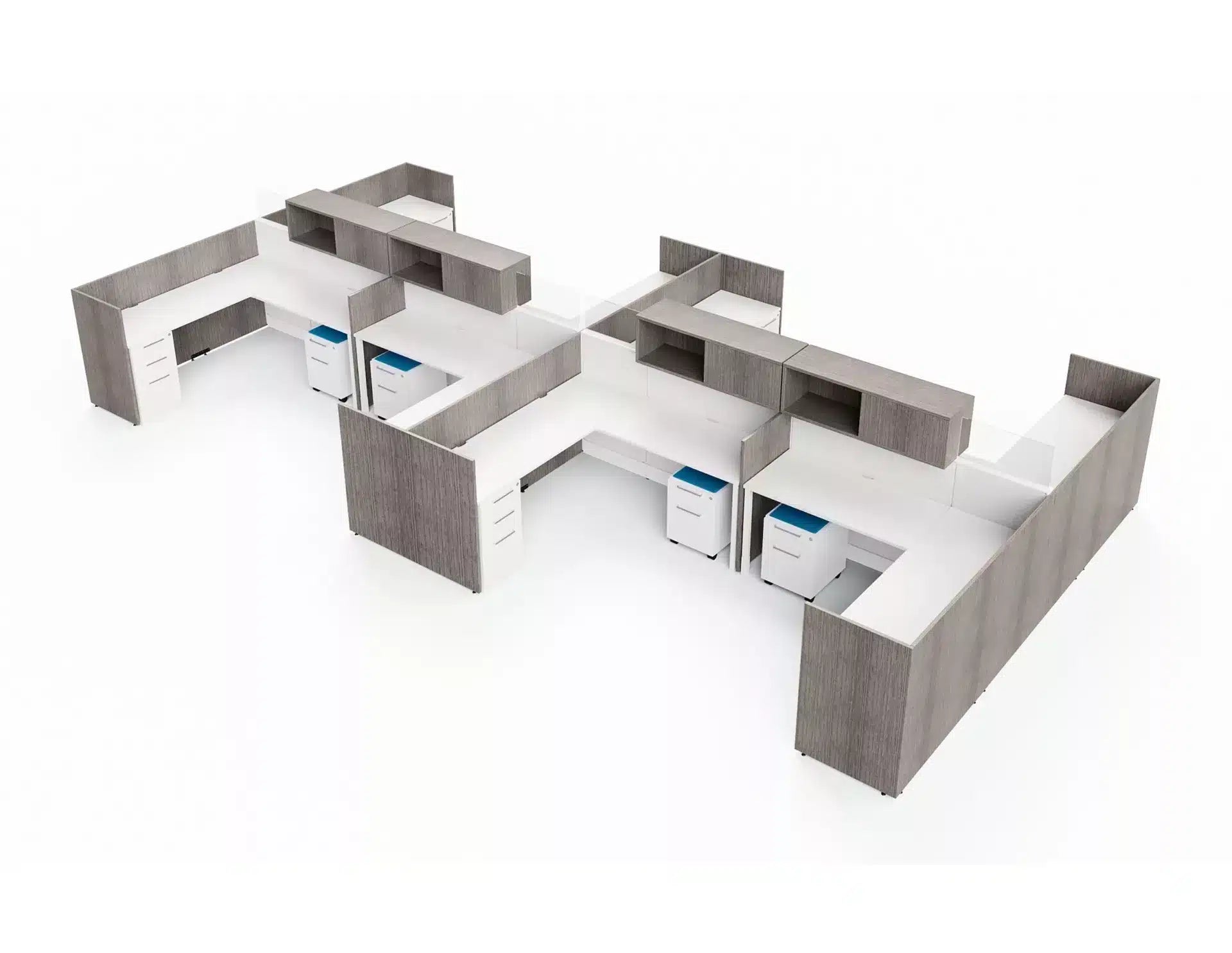 Buy Evolve Cubicle System EV 537-GLF to enhance your office – 247workspace