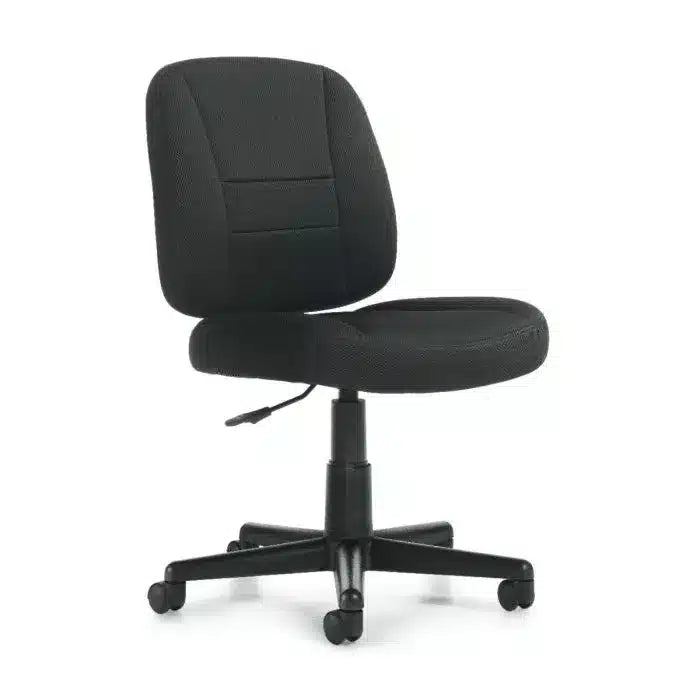 OTG Black Task Chair - Armless