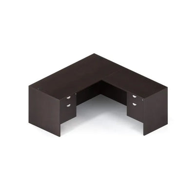 66" Rectangular Desk with 42" Return Shell and Storage Pedestal