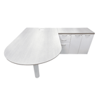 used steelcase 72×40 Rh L-shape D