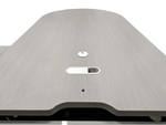used steelcase l-shaped desk top 