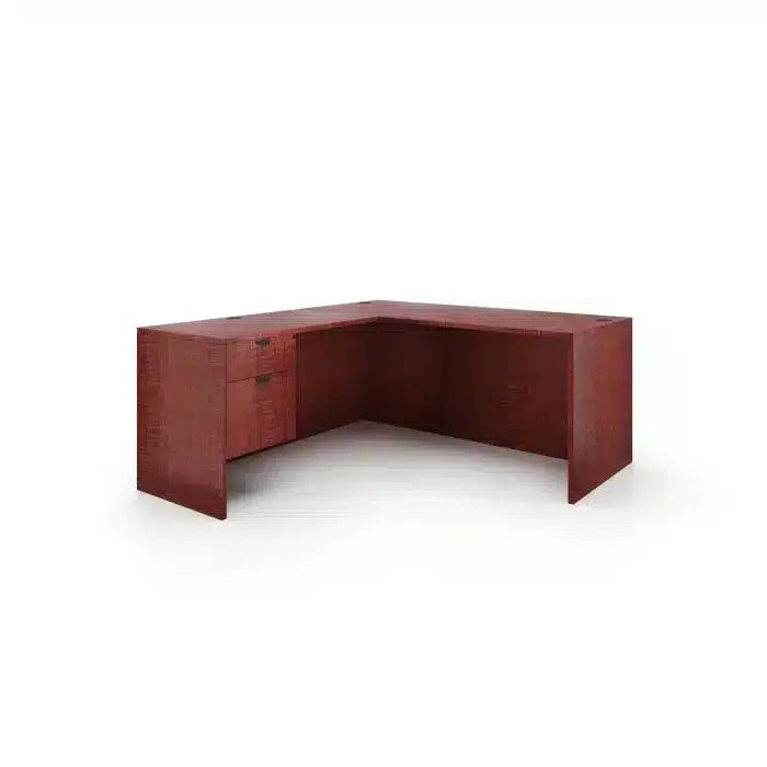 L Shape 71" Reception Desk Shell with BBF