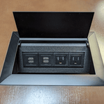 used Steelcase Coffee Table W/Power