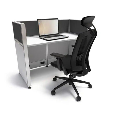 Sunline Signature 4x2 cubicle grey base charcoal accent