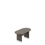 71" Racetrack Conference Table with Slab Base