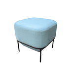 Studio Tk Stool Lt Blue/blk Frame
